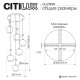 Подвесная люстра Citilux NORT CL475026
