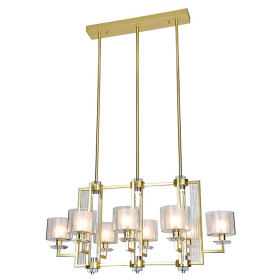 Подвесная люстра Newport ALEXANDRA 4408/S mat.gold