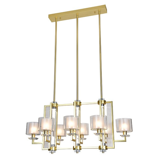 Подвесная люстра Newport ALEXANDRA 4408/S mat.gold