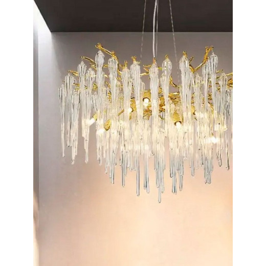Подвесная люстра LIGHTERA Drops LE301L-8G
