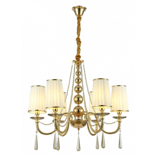 Подвесная люстра LUMINA DECO Fabione LDP 1200-6 F.GD