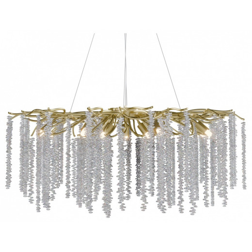 Подвесная люстра LIGHTERA Curls LE303L-11G