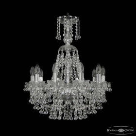 Подвесная люстра Bohemia Ivele Crystal 1409 1409/10/195/XL-67 Ni