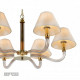 Подвесная люстра iLamp Amber YT2043-6 GD+Coffee