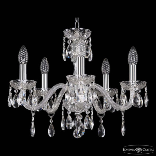 Подвесная люстра Bohemia Ivele Crystal 117 117/5/165 Ni