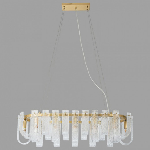 Подвесная люстра Belfast Severn 6601-950 BR CL