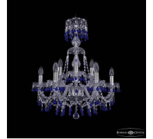 Подвесная люстра Bohemia Ivele Crystal 1410 1410/6+3/195/XL-66 Ni V3001