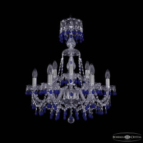 Подвесная люстра Bohemia Ivele Crystal 1410 1410/6+3/195/XL-66 Ni V3001