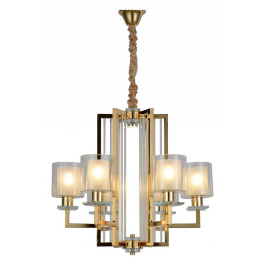 Подвесная люстра LUMINA DECO Manhattan LDP 8012-6 F.GD