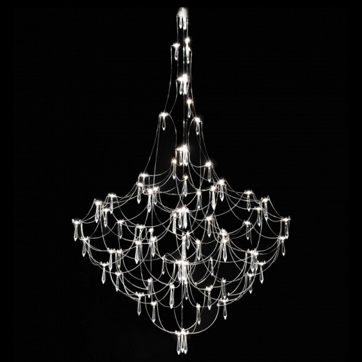 Подвесная люстра O-LUCE Alla Crystal 1095311-0