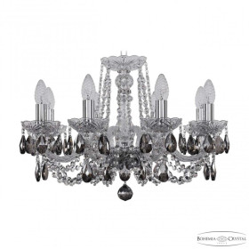 Подвесная люстра Bohemia Ivele Crystal 1402 1402/8/195 Ni K731