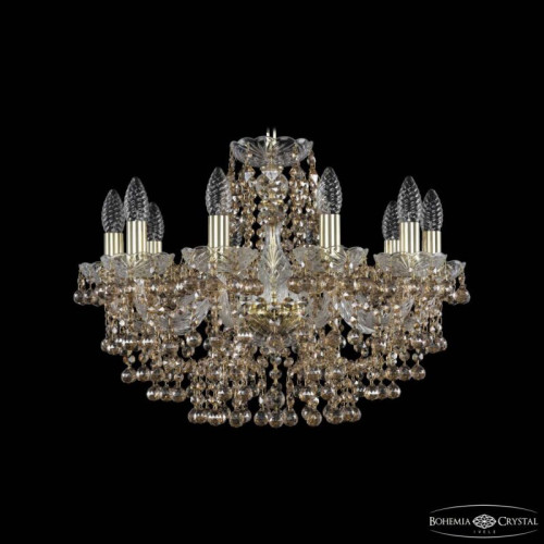 Подвесная люстра Bohemia Ivele Crystal 1409 1409/10/195 G R721