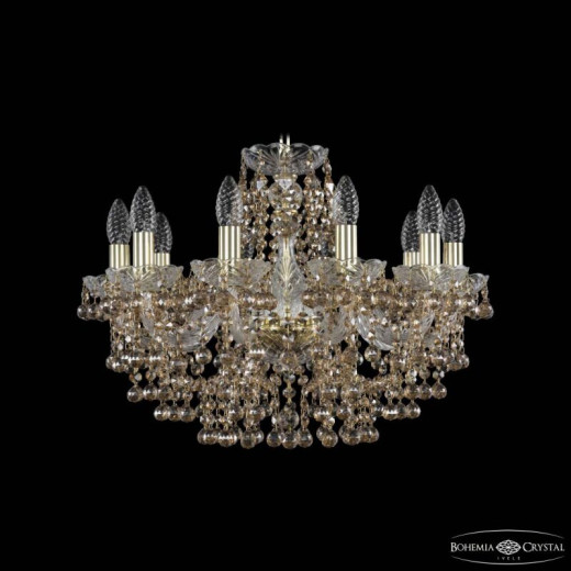 Подвесная люстра Bohemia Ivele Crystal 1409 1409/10/195 G R721