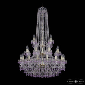 Подвесная люстра Bohemia Ivele Crystal 1410 1410/16+8+4/300/h-130/3d G V7010