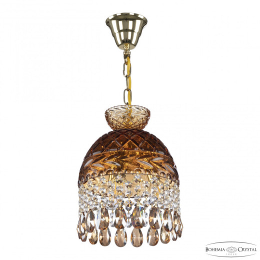 Подвесная люстра Bohemia Ivele Crystal 5478 5478/22 G Amber/M-1F K721