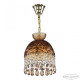 Подвесная люстра Bohemia Ivele Crystal 5478 5478/22 G Amber/M-1F K721
