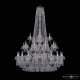 Подвесная люстра Bohemia Ivele Crystal 1409 1409/20+10+5/400/h-160/3d G