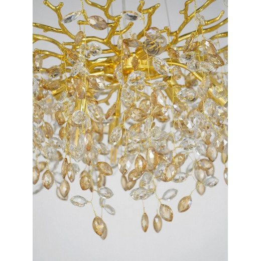 Подвесная люстра LUMINA DECO Brevia LDP 8027-500 GD