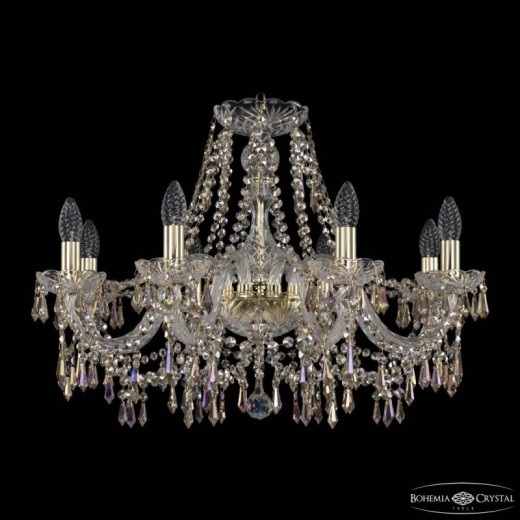 Подвесная люстра Bohemia Ivele Crystal 1403 1403/8/240 G R801