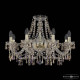 Подвесная люстра Bohemia Ivele Crystal 1403 1403/8/240 G R801