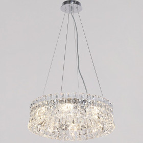 Подвесная люстра ILLUMICO IL5130 IL5130-500PZF-25 CH ELITE