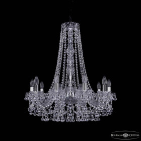 Подвесная люстра Bohemia Ivele Crystal 1409 1409/10/240/h-76 Ni