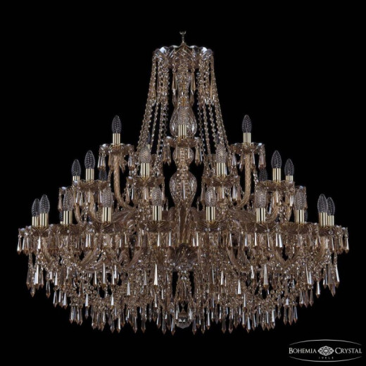 Подвесная люстра Bohemia Ivele Crystal 1403 1403/20+10+5/400 G M721