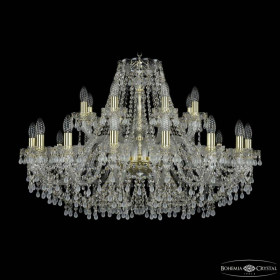 Подвесная люстра Bohemia Ivele Crystal 1410 1410/16+8/360 G V0300