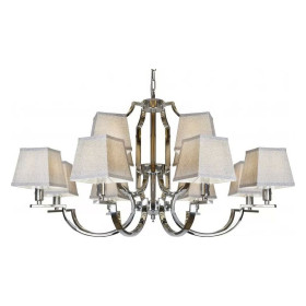 Подвесная люстра iLamp Hilton 6943-8+4 CR