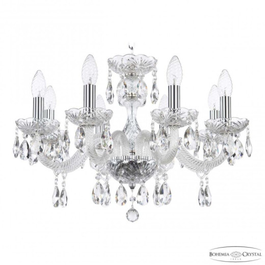 Подвесная люстра Bohemia Ivele Crystal 117 117/8/195 Ni