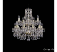 Подвесная люстра Bohemia Ivele Crystal 1403 1403/10+5/195/2d G