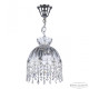 Подвесная люстра Bohemia Ivele Crystal 5478 5478/22 Ni Clear/M-1H Drops