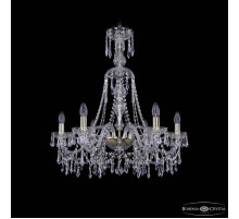 Подвесная люстра Bohemia Ivele Crystal 1403 1403/6/240/XL-75 G