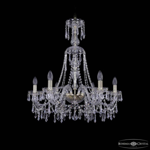 Подвесная люстра Bohemia Ivele Crystal 1403 1403/6/240/XL-75 G