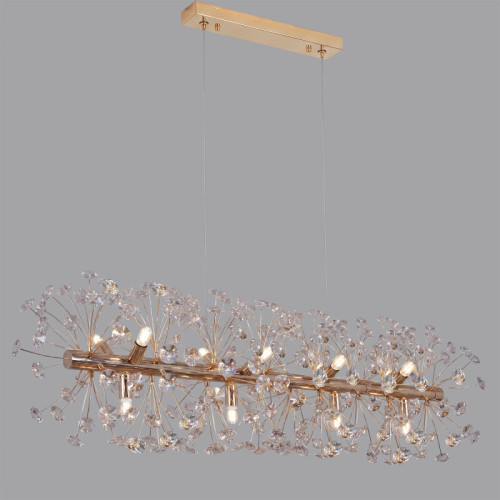 Подвесная люстра ILLUMICO IL5004-1 IL5004-12LPA-26 GD BOND