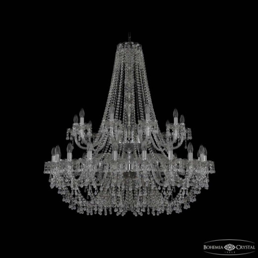 Подвесная люстра Bohemia Ivele Crystal 1410 1410/20+10/400/2d Ni V0300