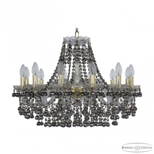 Подвесная люстра Bohemia Ivele Crystal 1409 1409/12/240 G R731