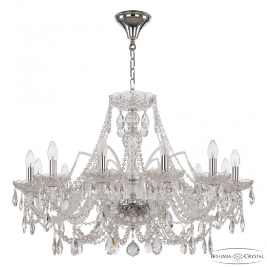 Подвесная люстра Bohemia Ivele Crystal 105 105/12/300 Ni