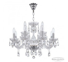 Подвесная люстра Bohemia Ivele Crystal 117 117/8+4/195 Ni