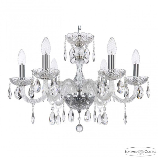 Подвесная люстра Bohemia Ivele Crystal 117 117/6/195 Ni
