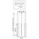Подвесная люстра Lightstar Tubo L5T747443