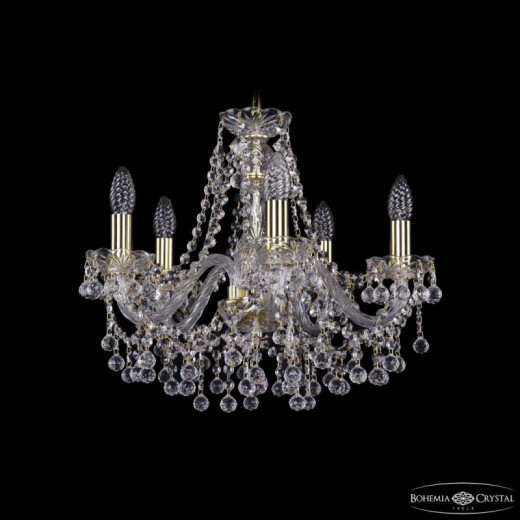 Подвесная люстра Bohemia Ivele Crystal 1409 1409/5/160 G