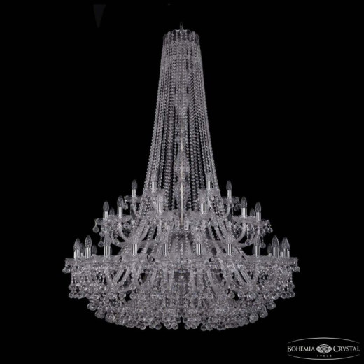 Подвесная люстра Bohemia Ivele Crystal 1409 1409/24+12+6/460/h-174/2d Ni