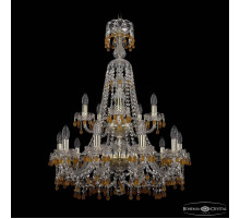 Подвесная люстра Bohemia Ivele Crystal 1410 1410/10+5/240/XL-91/2d G V1003