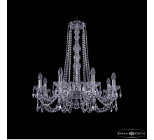 Подвесная люстра Bohemia Ivele Crystal 1402 1402/8/240/h-73 Ni