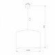 Подвесная люстра TK Lighting  11213