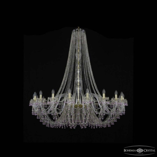 Подвесная люстра Bohemia Ivele Crystal 1410 1410/20/530/h-157 G V7010