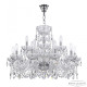 Подвесная люстра Bohemia Ivele Crystal 5402 5402/10+5/240 Ni Clear/M-1G