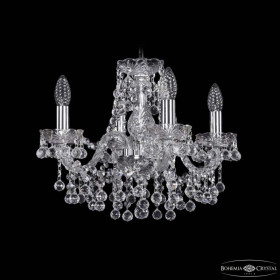 Подвесная люстра Bohemia Ivele Crystal 1409 1409/4/141 Ni