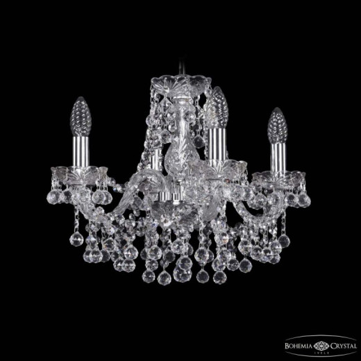 Подвесная люстра Bohemia Ivele Crystal 1409 1409/4/141 Ni